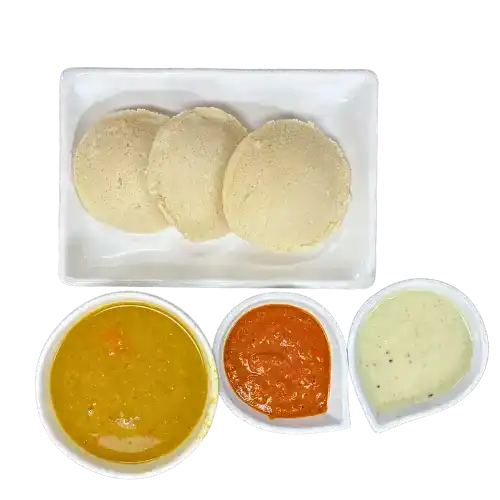 Idly 3 Pieces at Athidi Indian